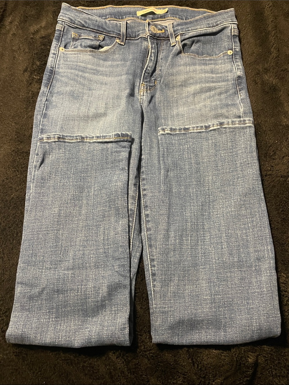 Womans Light Blue straight Jeans